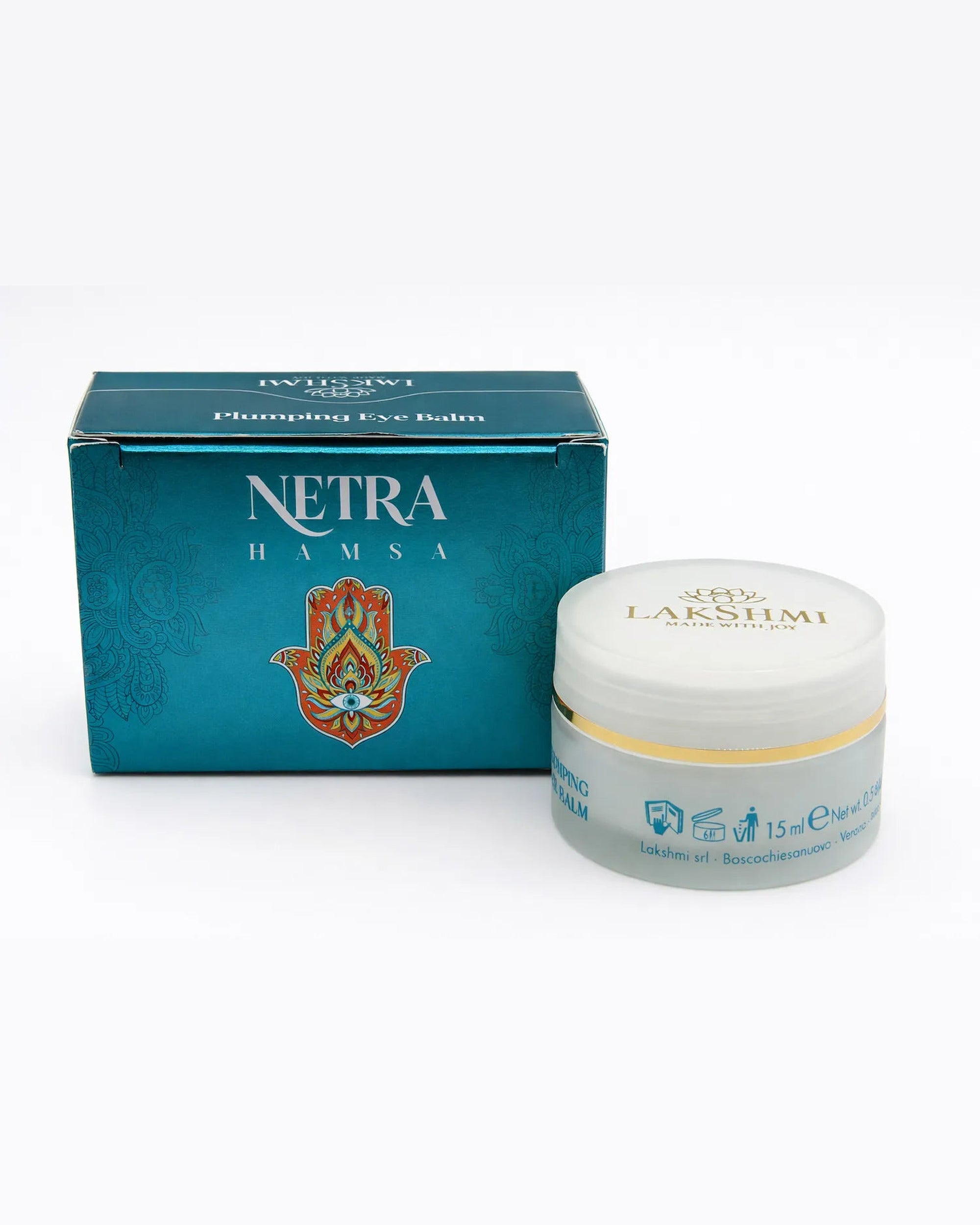 NETRA Plumping Eye Balm jar and box