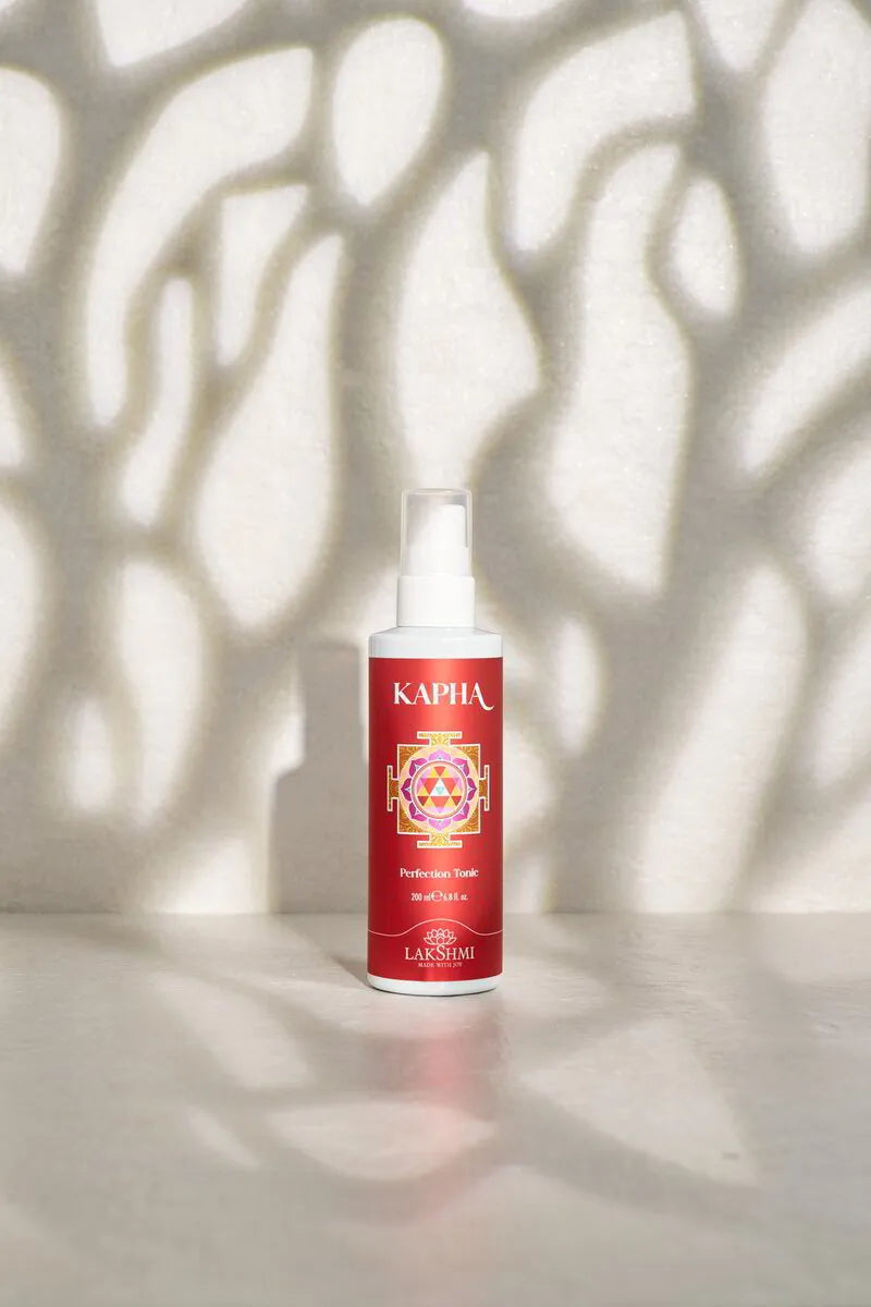 Lakshmi KAPHA Perfection Tonic 200 ml spray bottle in dappled light