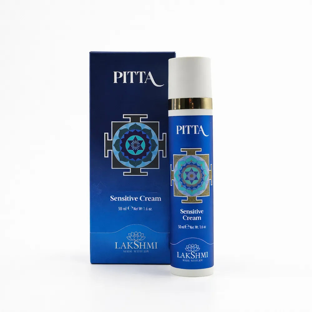 PITTA Sensitive Cream 50 ml bottle beside its blue box