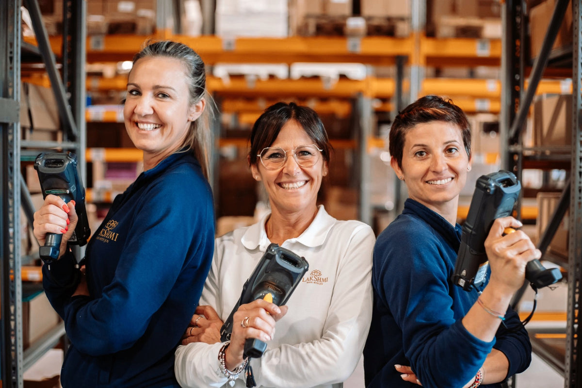 Members of the Lakshmi team
